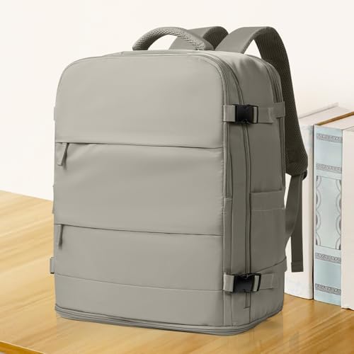 Large Travel Backpack Carry On for Women Man Waterproof Gym Backpacks with Laptop Compartment Mochila de Viaje Teacher Personal Item Backpack Rucksack Airplane Accessories Must Haves
