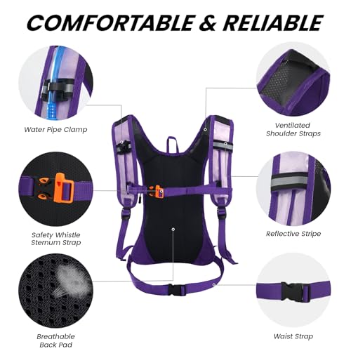 Hydration Backpack with 2L Water Bladder Water Pack