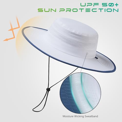 UPF 50+ Foldable Brim Water