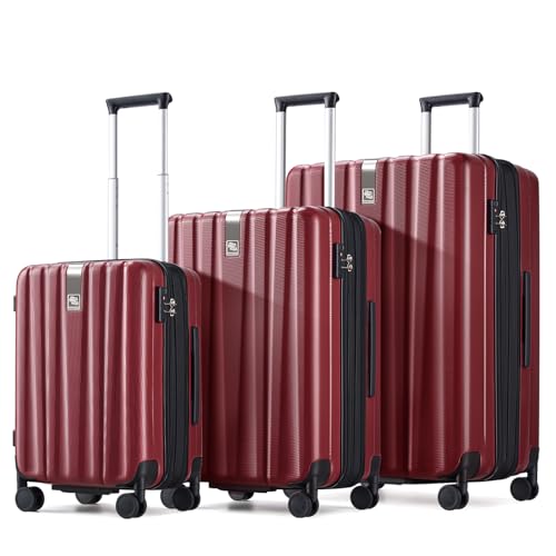 Expandable Hard Shell Luggage Sets (3 Count)