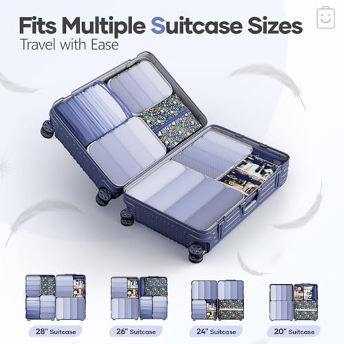 9 11 Set Compression Packing Cubes for Travel Essentials (9 Count)