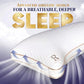Queen 4 Pack Memory Foam Pillow (4 Count)