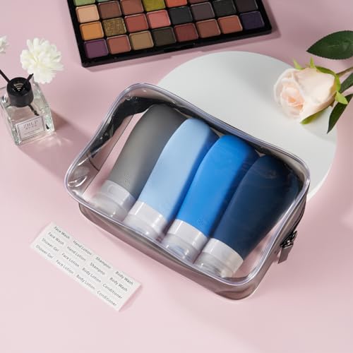 Travel Bottles for Toiletries (4 Count)