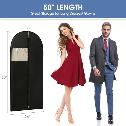 Garment Bags for Hanging Clothes (5 Count)