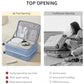 Expandable Top Opening 24 Inch Checked Luggage with Spinner Wheels
