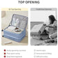 Expandable Top Opening 28 Inch Checked Luggage with Spinner Wheels
