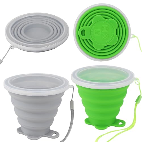 Silicone Collapsible Travel Cup (2 Count)