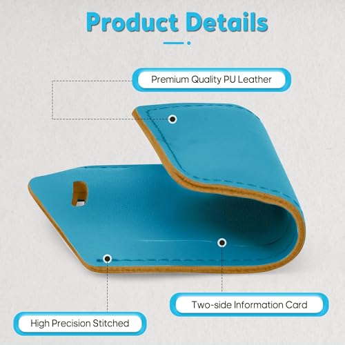 8 Pack Luggage Tags for Suitcases Airplane Travel Essentials (8 Count)