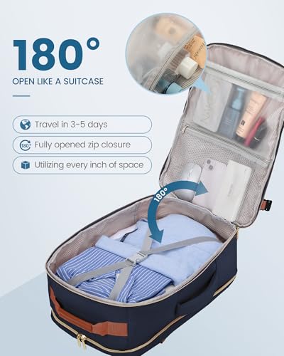 40L Travel Backpack Flight Approved Carry on Backpack