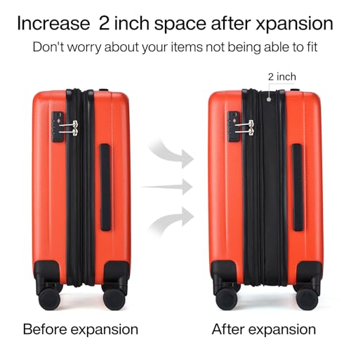 Expandable Hard Shell Luggage Sets (3 Count)