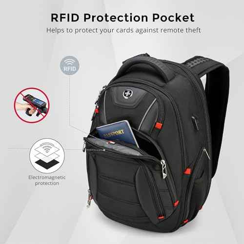 Design Travel Backpack for men with Apple Find My