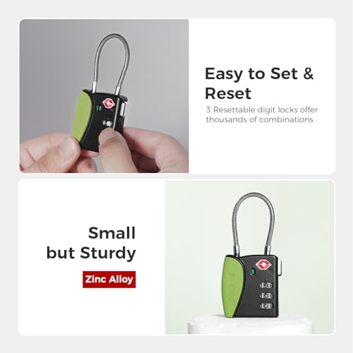 TSA Approved Travel Luggage Locks