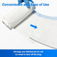 100 Count Enlarged Bedside Commode Liners for Commode Chairs