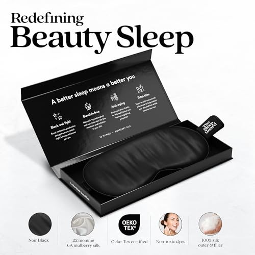 Pure Silk Sleep Mask [100% 6A Mulberry Silk