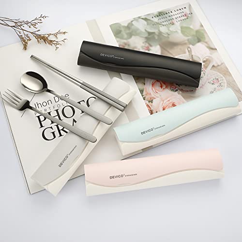 Travel Utensils with Case (4 Count)