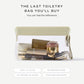 Parcel Clear Travel Kit with Zipperless Magnetic Closure