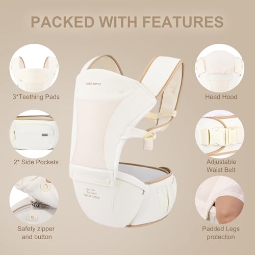 Baby Carrier with Hip Seat