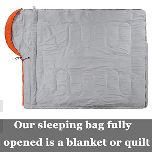 3 4 Season Sleeping Bag for Adults & Kids