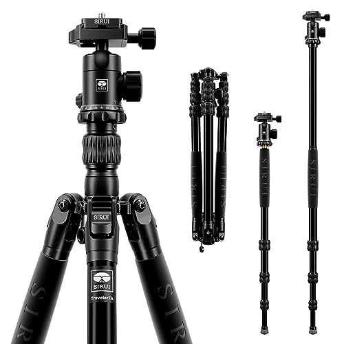 Traveler 7A 65.55'' Aluminum Camera Tripod