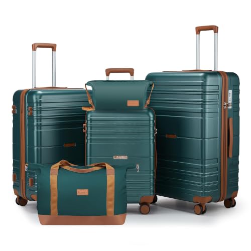 Luggage Sets with Spinner Wheels (5 Count)