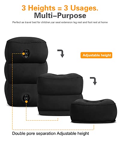 Inflatable Foot Rest Pillow