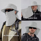 Sun Hat for Men Women with Neck Flap