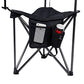 Extra Large Quick Folding Tripod Stool with Backrest Fishing Camping Chair with Carry Strap