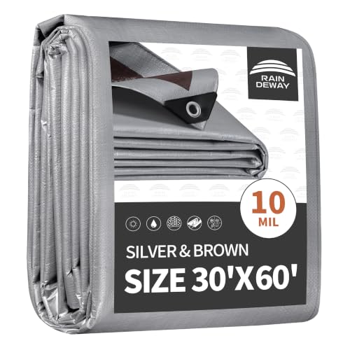 30x60 Feet Tarps Heavy Duty Waterproof