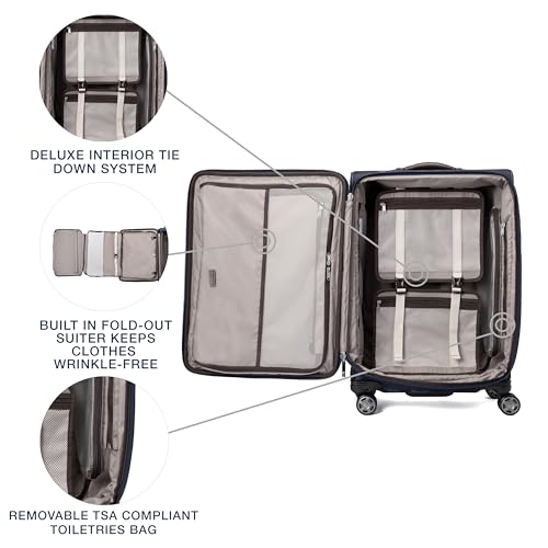Platinum Elite Checked Luggage Spinner