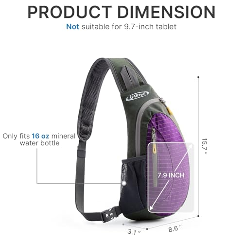 Small Sling Bag for Men Women