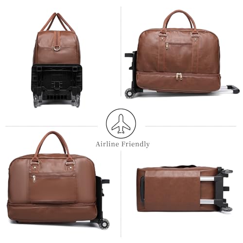 Rolling Duffle with Wheels