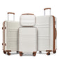 4 Piece Luggage Sets Expandable with Spinner Wheels TSA Lock (4 Count)