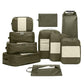 10 Pack Large Compression Packing Cubes for Travel (10 Count)