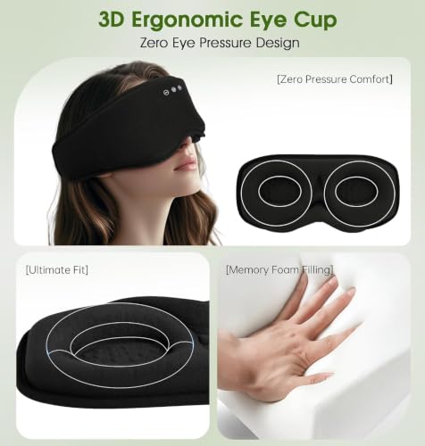 Bamboo Cotton Bluetooth Sleep Mask