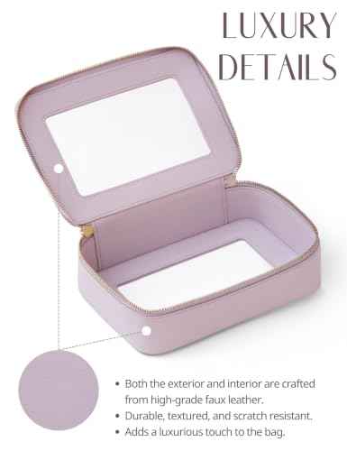 Clear Toiletry Bag 2 Pack (2 Count)