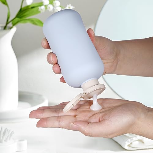 6.8 oz Plastic Travel Shampoo Bottles (2 Count)