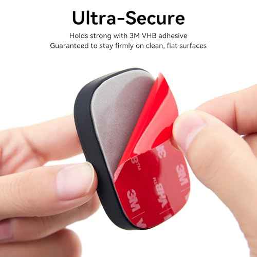 2 Pack Adhesive Mount Holder for Tile Life360 Pro 2024 Tracker with 3M Adhesive Sticker