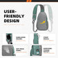 Sling Bag RFID Crossbody Sling Backpack Cross Body Shoulder Bag Travel Hiking Daypack for Women Men