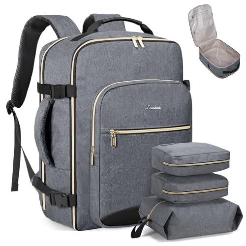 50L Travel Backpack Flight Approved Carry on Backpack