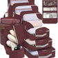 10 Set Packing Cubes for Travel (10 Count)