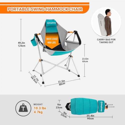 2 Pack Hammock Camping Chair (2 Count)