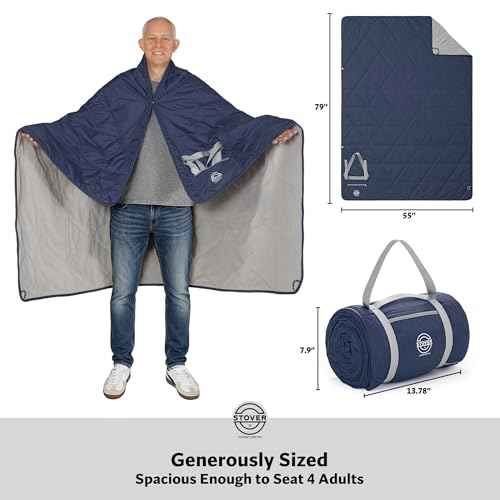 Large Waterproof Outdoor Stadium Blanket