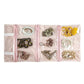 Travel Jewelry Roll Bag Portable Organizer Pouch With Grids&PVC Cover Storage Bags for Necklace