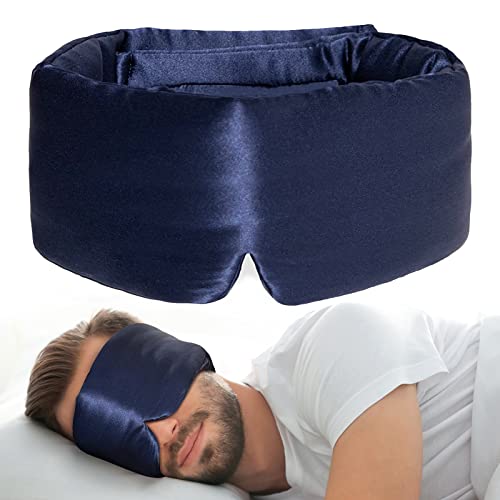 100% Natural Silk Eye Mask for Women Men