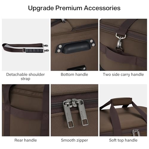 Expandable Luggage Bags for Travel Collapsible Suitcase with Wheels