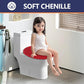 Microfiber Elongated Toilet Seat Cover 19.5"x 15" Machine Washable