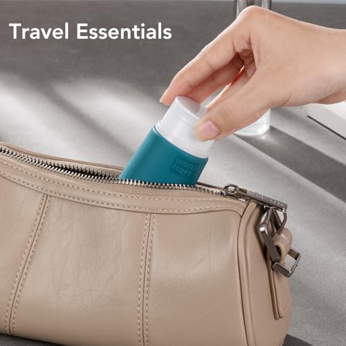 TakeToday Travel Bottles for Toiletries 3.4oz 4 Pack (4 Count)