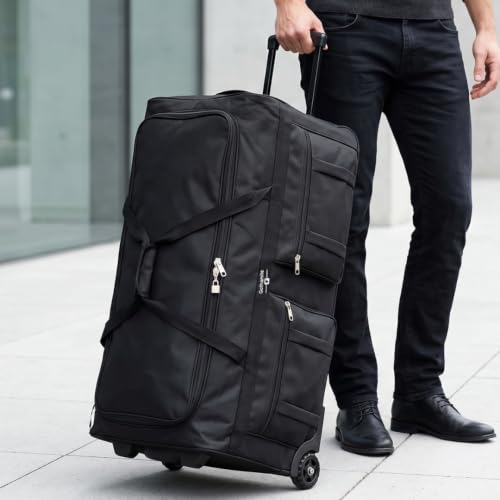 36 inch Rolling Duffle Bag with Wheels