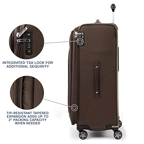 Platinum Elite Checked Luggage Spinner