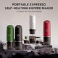 Portable Electric Espresso Coffee Maker for Ground Coffee & NS Capsule Espresso Machine Fast Self